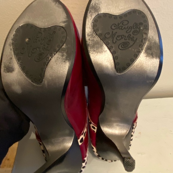 Sexy Naughty Monkey Red Animal Print - Picture 5 of 5